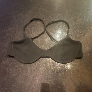 Black large zaful underwire bikini top